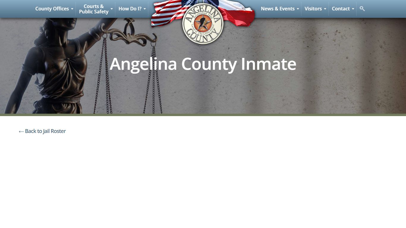 Inmate - Angelina County